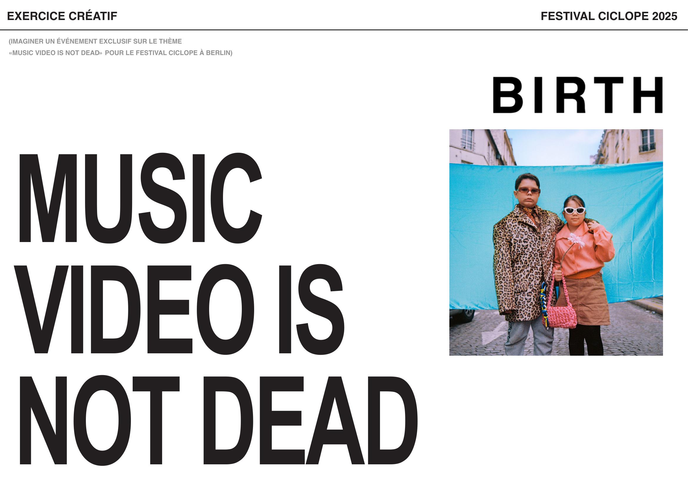 Birth, couverture